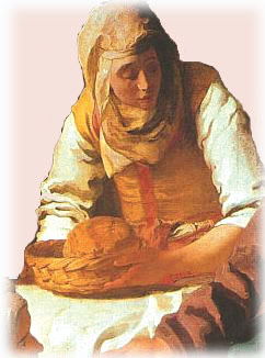Medieval woman�s head covering-07