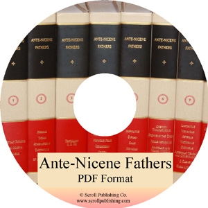 Ante-Nicene Fathers on CD-ROM 