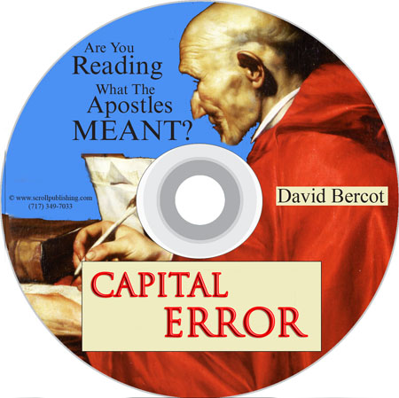 Evangelism CDs: Capital Error