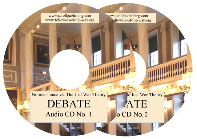 Evangelism CDs: Audio CD Set-Debate on Nonresistance